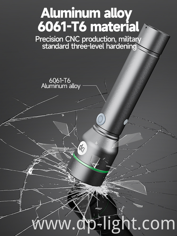 Aluminum alloy Focusing flashlight